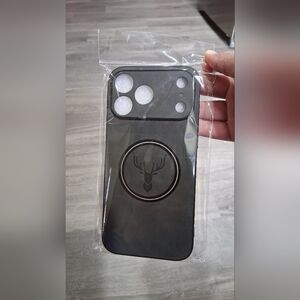 Iphone 17 Pro Max ,Black Deer Emblem Phone Case